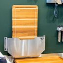 Ver imagem 5 de Suporte Porta Tábua de Parede - Inox Escovado