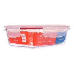 Pote Hermético Vidro 640ml Micro-ondas Marmita Invicta - 3