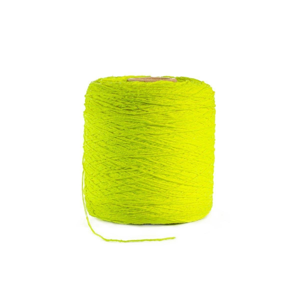 Barbante Ou Linha Para Crochê Colorido Nº 8 - Verde Neon - 1