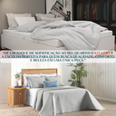 Ver imagem 4 de Conjunto Cama Casal King Size Lory 200 Fios Bordado 100%algodao Verity:cinza