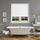 Ver imagem 1 de Persiana Rolo Blackout Robust Branca 140 (L) x 160 (A) cm 100% Escuro Cortina Roller 1,40 X 1,60 m