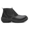 Bota De Segurança Botina Bico Pvc Safetline Couro Ca12783 Tamanho 40 - 1