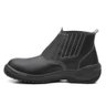 Bota De Segurança Botina Bico Pvc Safetline Couro Ca12783 Tamanho 40 - 2