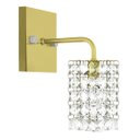 Ver imagem 3 de Kit 2 Arandelas De Cristal Legitimo Clearwall Dourada