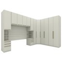 Ver imagem 1 de Quarto Modulado Casal Seletto 7 Peças Areia - Móveis Henn