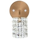 Ver imagem 5 de Kit 3 Arandelas Cristal Legitimo Clearwall Redonda Cobre