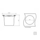 Ver imagem 3 de Lixeira de Embutir Clean Round Aço Inox 5l Redonda 94518005 Tramontina