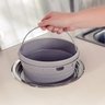 Lixeira de Embutir Clean Round Aço Inox 5l Redonda 94518005 Tramontina - 4