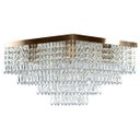 Ver imagem 3 de Kit 1 Lustre Cristal Acr Dream + 3 Pendentes Spark Cobre