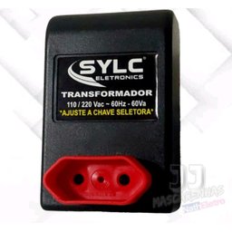 Transformador de energia conversor 60va (50w) 110v/127v/220v - 3