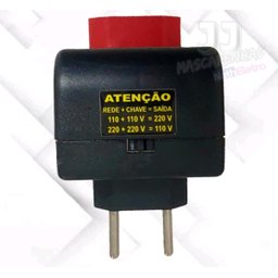 Transformador de energia conversor 60va (50w) 110v/127v/220v - 5