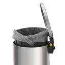 Ver imagem 2 de Lixeira Tramontina Loop com Pedal 30l Redonda Inox Polido