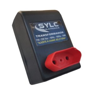 Transformador de energia conversor 100va (70w) 110/127v/220v