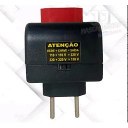 Transformador de energia conversor 100va (70w) 110/127v/220v - 4