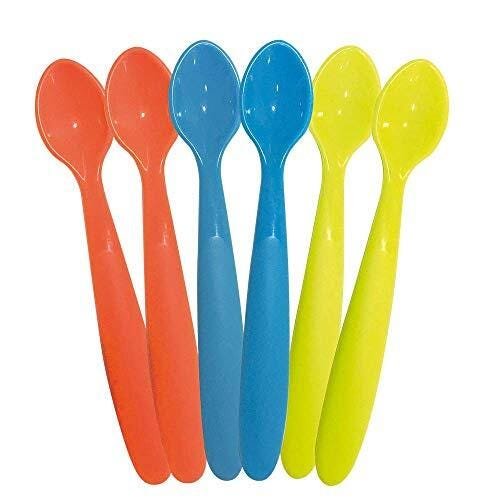 Kit Colher Papinha Colheres Bebê Anatômico Refeição Buba