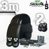 kit Motor Portao deslizante Rcg Slim AL 300kg 1/5 2 cont 3m - 110v / 127v - 3