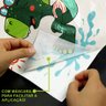 Adesivo de Parede Infantil Dinossauro Brincando-Especial 100x101cm - 3