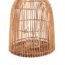 Lanterna Decorativa em Rattan 38x30 cm - D'Rossi - 4