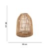 Lanterna Decorativa em Rattan 38x30 cm - D'Rossi - 6