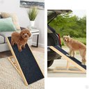 Ver imagem 7 de Rampa Antiderrapante Ajustável Regulável Madeira Maciça Gato Cachorro