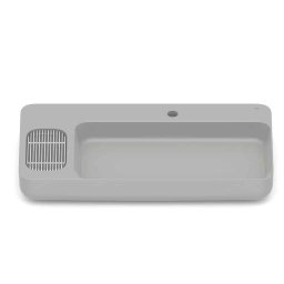 Cuba de Apoio 800x420 Val7/8 Infinity Stone Cinza - 3