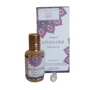Perfume Oil Lavanda - Energia Calmante - Goloka