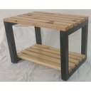 Ver imagem 3 de BANCO SAPATEIRA PARA HALL DE ENTRADA TAM 43X38X58