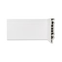 Ver imagem 1 de Rodapé PVC 10cm x 10mm Metro Linear Barra 225cm Teck Branco
