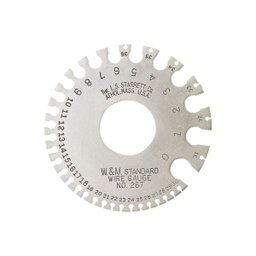 Fieira para Arames de Aço Starrett 287 - Cap. nº 0-36 287 - 1