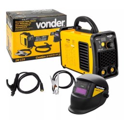Inversor Solda Eletrodo e Tig Im125 com Máscara Bivolt Vonder - 1