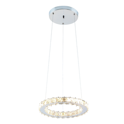 Pendente Moderno Led Cristal Vision 30cm 3000k - 1