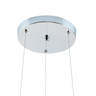 Pendente Moderno Led Cristal Vision 30cm 3000k - 3