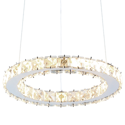 Pendente Moderno Led Cristal Vision 30cm 3000k - 2