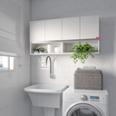 Ver imagem 3 de Armário Aéreo 0140 120 Cm 4 Portas Branco Cld