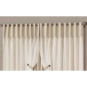Ver imagem 2 de Cortina Blackout Madrid 3,00 x 2,50 Detalhe em Bolinhas -Palha