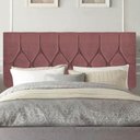 Ver imagem 2 de Cabeceira para Cama Box Casal 1,60 Cm Istambul - Oferta House Cor:rose