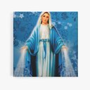 Ver imagem 1 de Nossa Senhora Das Graças Católica Quadro Canvas 60x60cm