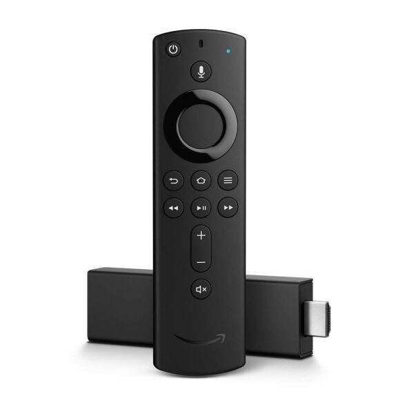 Media Streaming Amazon Fire TV Stick 2° Geração com Alexa - 1