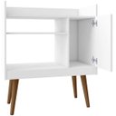 Ver imagem 3 de Balcão Aparador Buffet Para Café 01 Porta B02 Branco - Lyam Decor