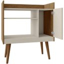 Ver imagem 3 de Balcão Aparador Buffet Para Café 01 Porta B02 Cinamomo Off White - Lyam Decor