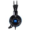 Fone Headset Vx Gaming V2 P2 Microfone Preto e Azul Vinik - 3