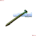 Ver imagem 3 de Bucha Mu 6mm Bloco Tijolo Drywall + Parafuso Phs 100 Pçs