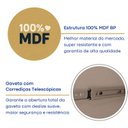 Ver imagem 6 de Rack para TV até 75 Polegadas com 100% MDF 220cm Astro Yescasa