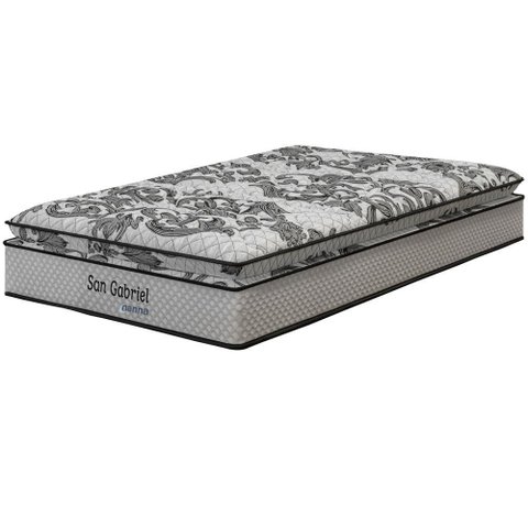 Colchão Solteiro King Ortopédico San Gabriel Espuma D33 One Pillow 96x203x33cm
