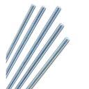 Ver imagem 2 de Barra Roscada Zincada Unc 1/2 X 1 Metro Rosca de 13 Fios