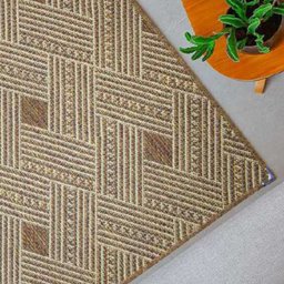 Tapete para Sala 1,50m x 2,00m Sisal Antiderrapante Sem Pelo Lâncer - 575 TERRACOTA - 3 Tapete para Sala 1,50m x 2,00m Sisal Antiderrapante Sem Pelo Lâncer - 575 TERRACOTA - 3