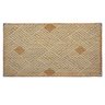 Tapete para Sala 1,50m x 2,00m Sisal Antiderrapante Sem Pelo Lâncer - 575 TERRACOTA - 5
