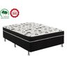 Cama Box Casal + Colchão Casal Confort Molas Bonnel 138x188x57 - 3
