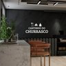 Adesivo Decorativo Parede Cantinho do Churrasco Açougue Supermercado Kanto Store Adesivo de Parede B - 3