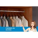 Ver imagem 2 de Guarda Roupa Casal 8 Portas (2 C- Espelho) e 6 Gavetas C- Pés Master 8.6 Jatobá